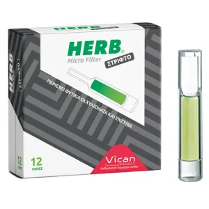 Vican Herb Micro Filter Grated 12 sâmburi
