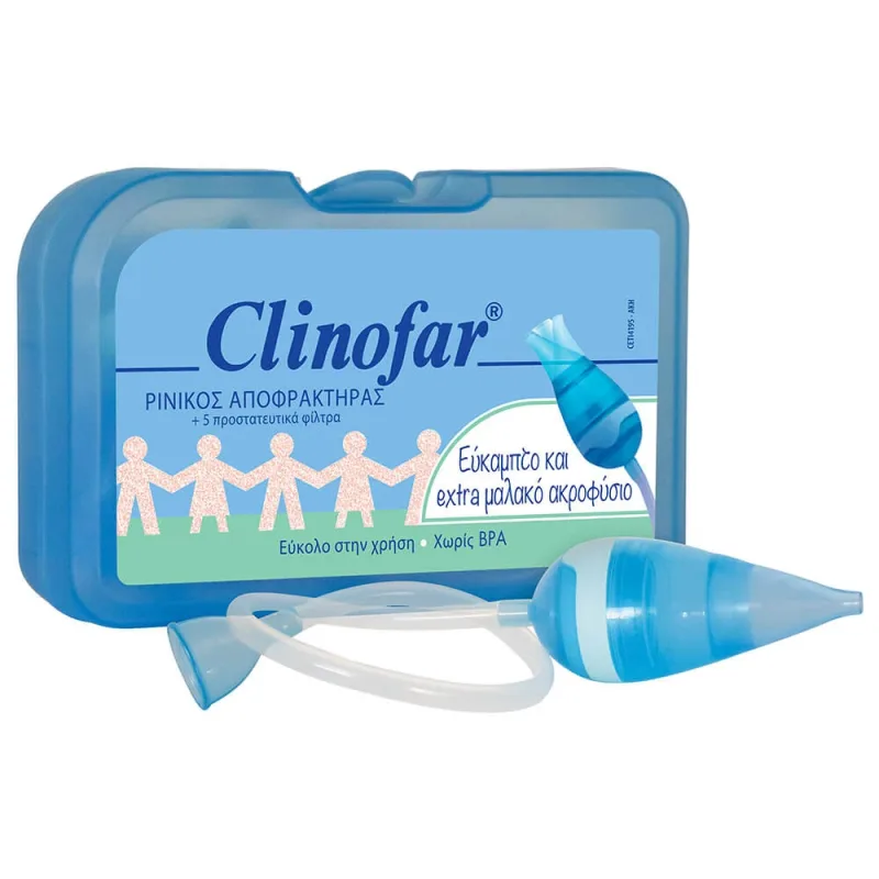 Clinofar Decongestator nazal extra moale cu 5 filtre de protecție — preț și oferte