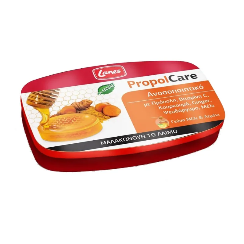 Lanes PropolCare cu aromă de miere și lămâie 54gr — preț și oferte