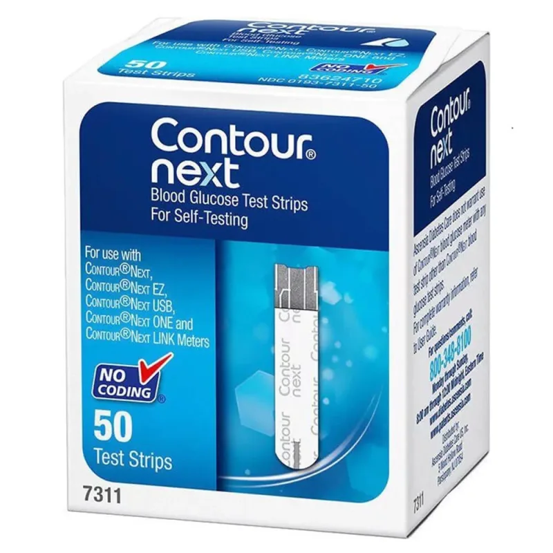 Ascensia Contour Next Benzi de monitorizare a glicemiei 50 de benzi — preț și oferte