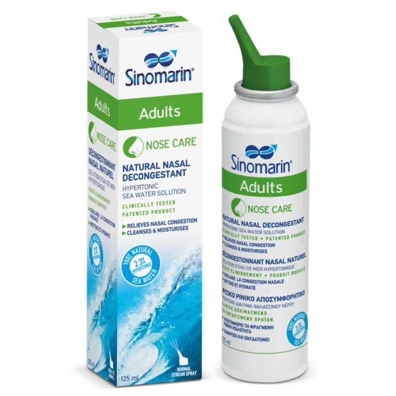 Sinomarin Îngrijirea nasului Adulți 125ml — preț și oferte