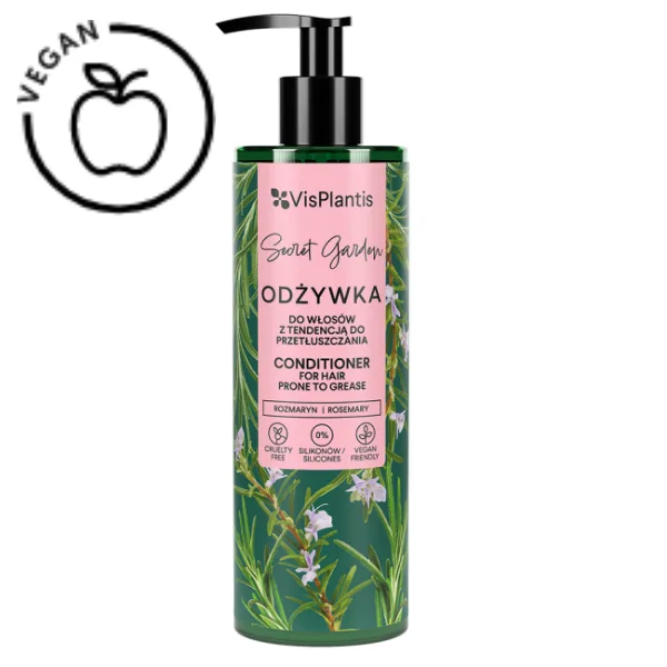 Balsam Vis Plantis pentru par cu tendinta de ingrasare, Green Pharmacy | 400 ml GREEN PHARMACY INFINITY — preț și oferte