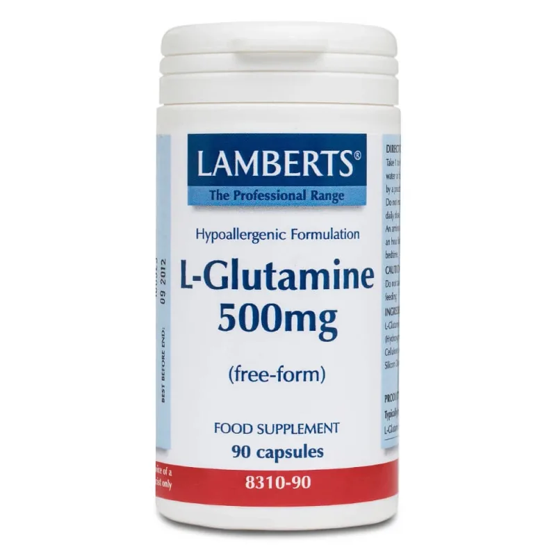 Lamberts L-Glutamină 500mg 90caps — preț și oferte