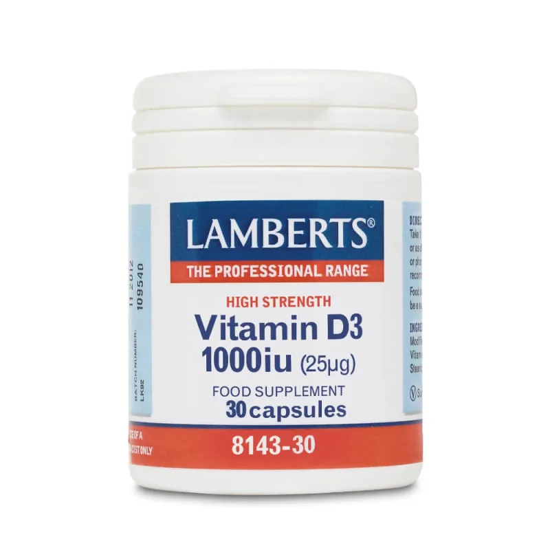 Lamberts Vitamina D3 1000iu 30tabs — preț și oferte