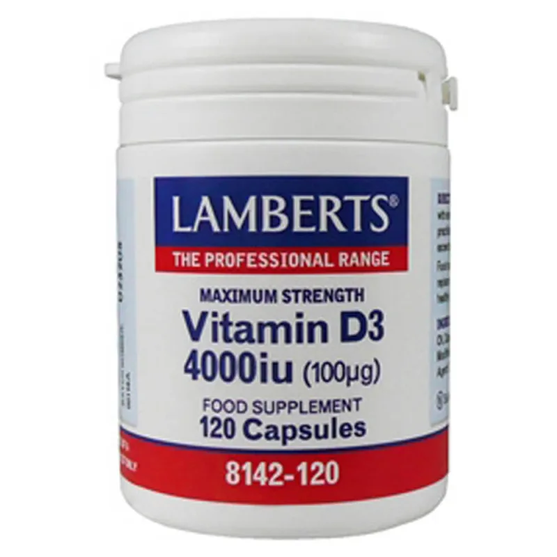 Lamberts Vitamina D3 4000iu 120caps — preț și oferte