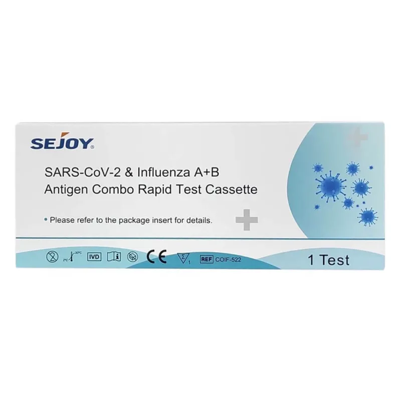 Sejoy SARS-CoV-2 & Influenza A+B Antigen Combo Test Rapid 1pc — preț și oferte