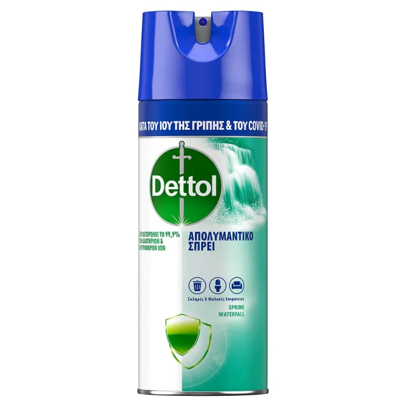Dettol Spray dezinfectant Spring Waterfall 400ml — preț și oferte