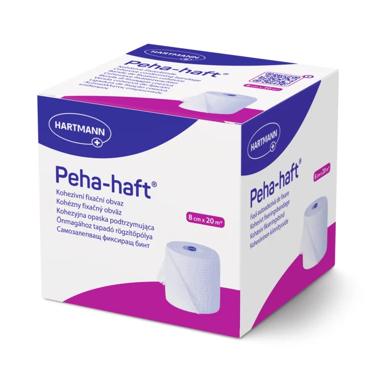 Bandaj elastic autoadeziv Peha-haft, 8 cm x 20 m, Hartmann — preț și oferte