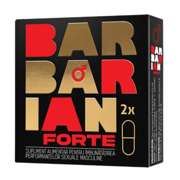 Barbarian Forte, Adya Green Pharma | 2 capsule — preț și oferte