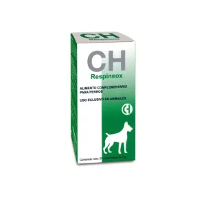 CHEMICAL IBERICA Respineox, XS-XL, supliment sistem respirator câini, cutie, 20 comprimate
