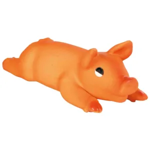 Trixie, jucărie purcel câini, cu sunet, latex, 25cm, multicolor