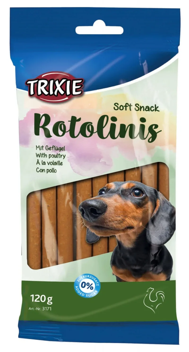 Batoane Moi Trixie Rotolinis cu Pui, 12 buc — preț și oferte