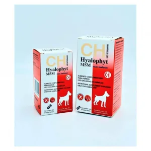 CHEMICAL IBERICA Hyalophyt MSM Medium, M, supliment sistem articular câini, cutie, 120 comprimate
