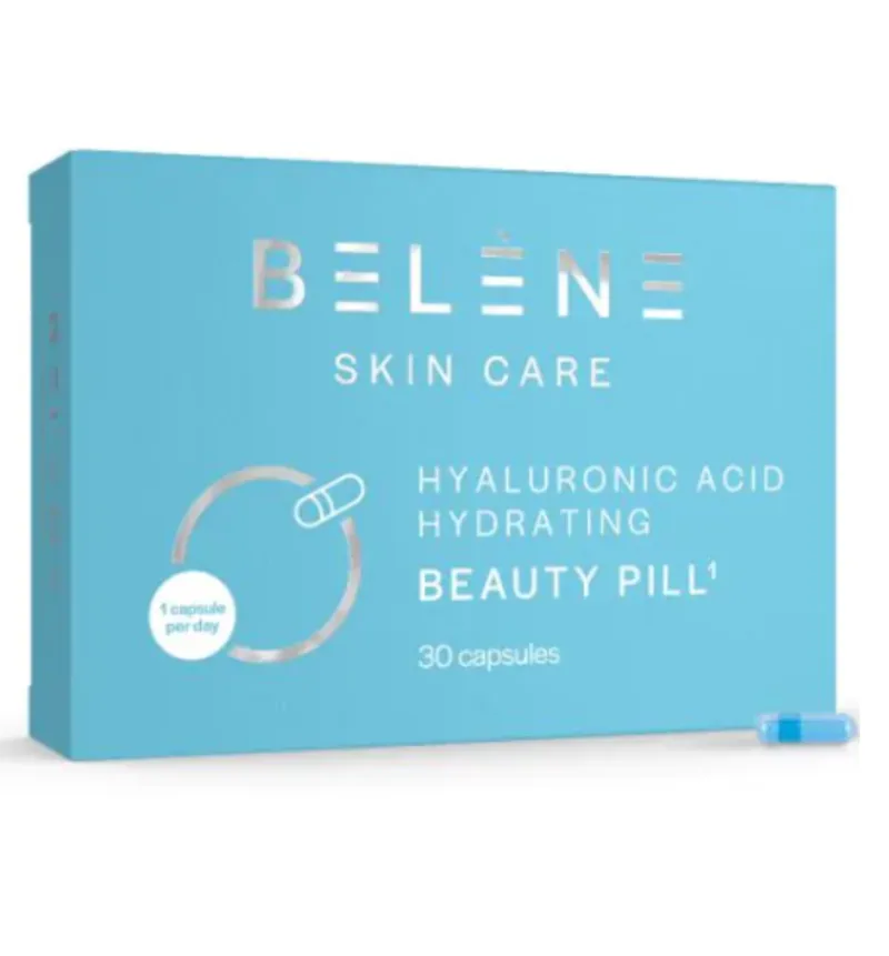 Belene Hyaluronic Acid Hydrating Beauty Pill, Dacia Plant | 30 cpr — preț și oferte