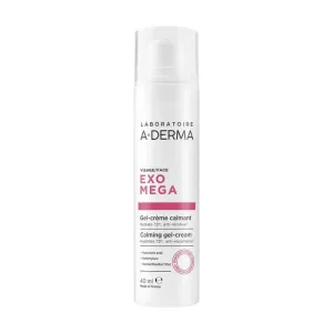 Gel-cremă facială calmantă A-Derma Exomega, 40 ml