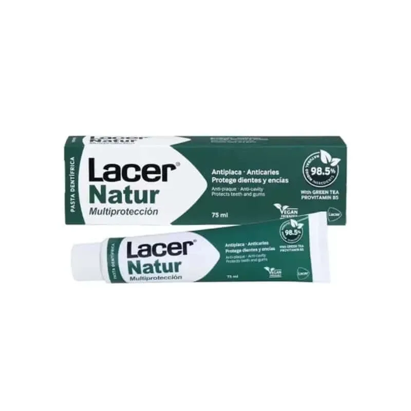 Pastă de dinți Lacer Natur, 75 ml — preț și oferte