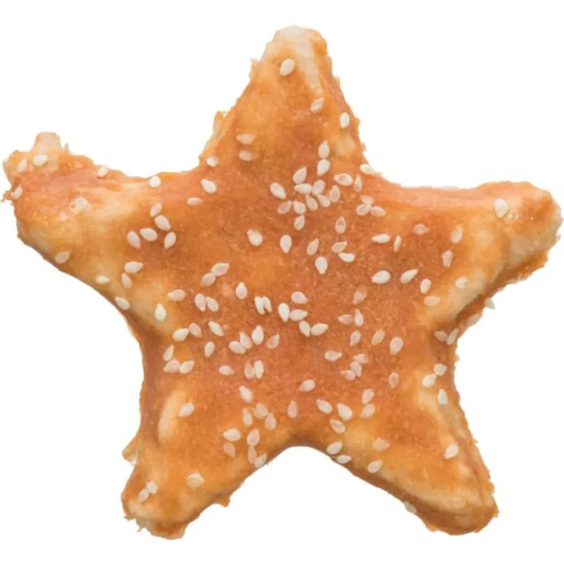 TRIXIE Christmas Denta Fun Star, Pui, punguță recompense fără cereale câini, 30g — preț și oferte