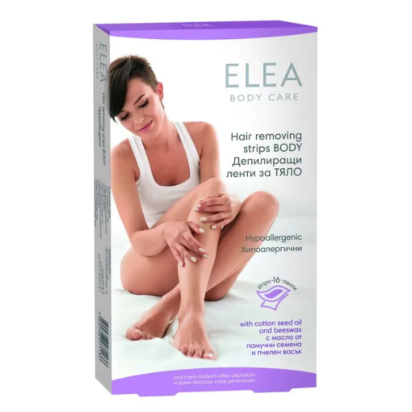 Benzi depilatoare hipoalergenice pentru corp Elea | 16 buc SOLVEX COSMETICS INFINITY — preț și oferte