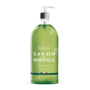 Beauterra Marseille Soaps Săpun de Marsilia Mint-Lemon , 1000 ml