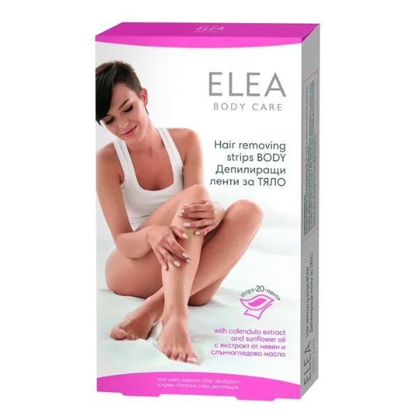 Benzi depilatoare pentru corp Elea | 20 buc SOLVEX COSMETICS INFINITY — preț și oferte