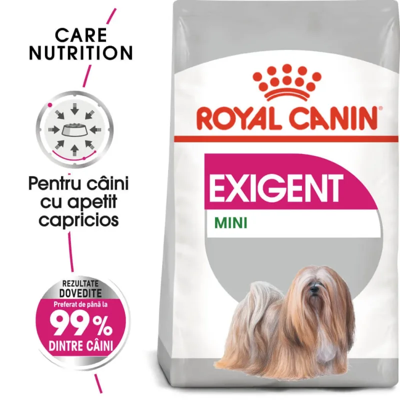 ROYAL CANIN Mini Exigent, hrană uscată câini, apetit capricios, 3kg — preț și oferte