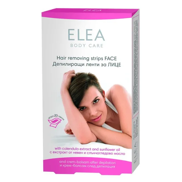 Benzi depilatoare pentru fata Elea | 20 buc SOLVEX COSMETICS INFINITY — preț și oferte