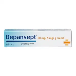 Bepansept crema 50 mg/5 mg/g, Bayer | 30 g