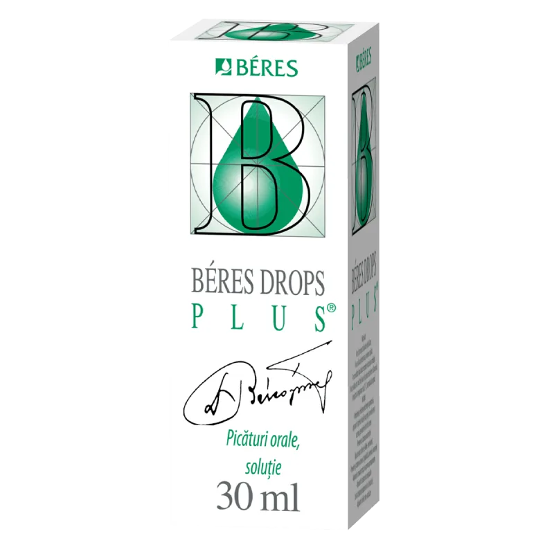 Beres Drops Plus, picaturi orale | 30 ml BERES PHARMACEUTICALS — preț și oferte