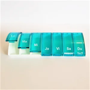 Anabox, Organizator medicamente pe zile