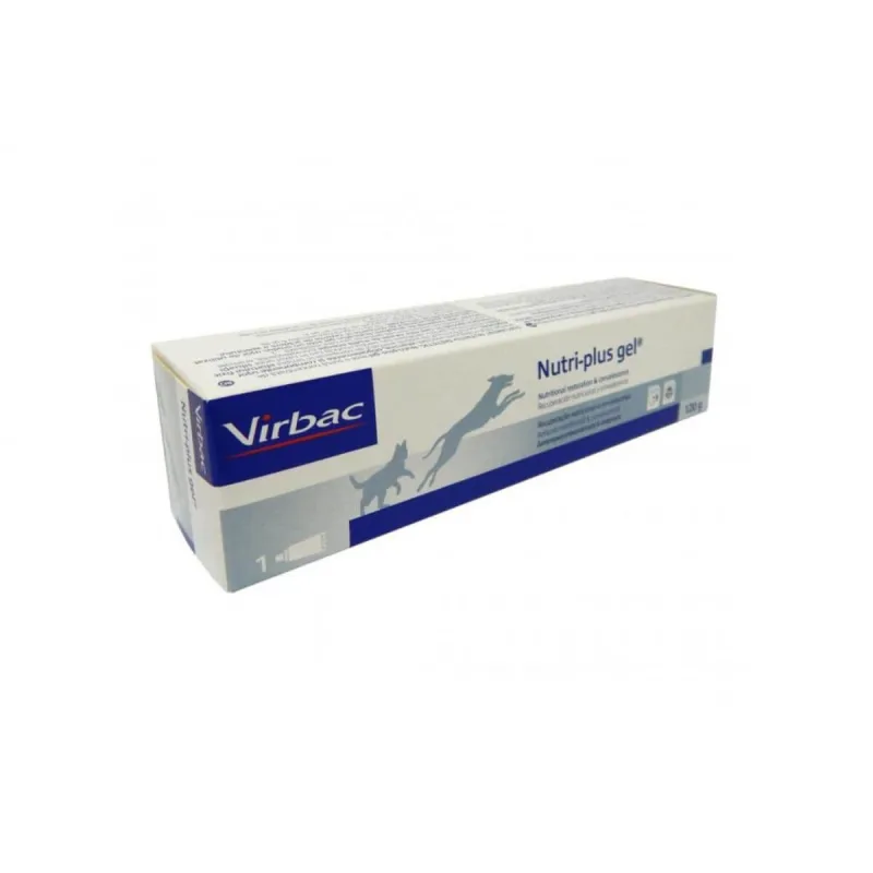VIRBAC Nutri-plus gel, XS-XL, multivitamine activitate intensă, convalescență câini și pisici, tub, 120g pastă orală — preț și oferte