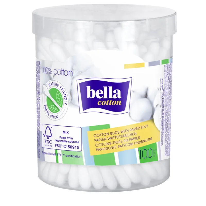 Betisoare igienice pentru urechi Bella, TMZO | cutie x 100 bucati TZMO SA — preț și oferte