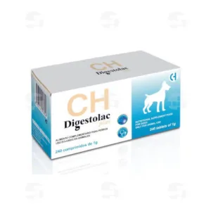 CHEMICAL IBERICA Digestolac Plus, XS-XL, supliment sistem digestiv câini, cutie, 240 comprimate