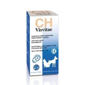 CHEMICAL IBERICA Visvitae, XS-XL, supliment oftalmic câini și pisici, cutie, 20 comprimate