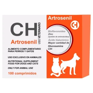 CHEMICAL IBERICA Artrosenil, XS-XL, supliment sistem articular câini și pisici, cutie, 100 comprimate