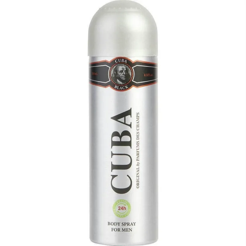 Cuba Original Cuba Black Deodorant Spray, 200ml — preț și oferte