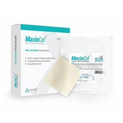 Chitosan gelifiant fibre pansament maxiocel 10x10 cm 10 bucăți — preț și oferte