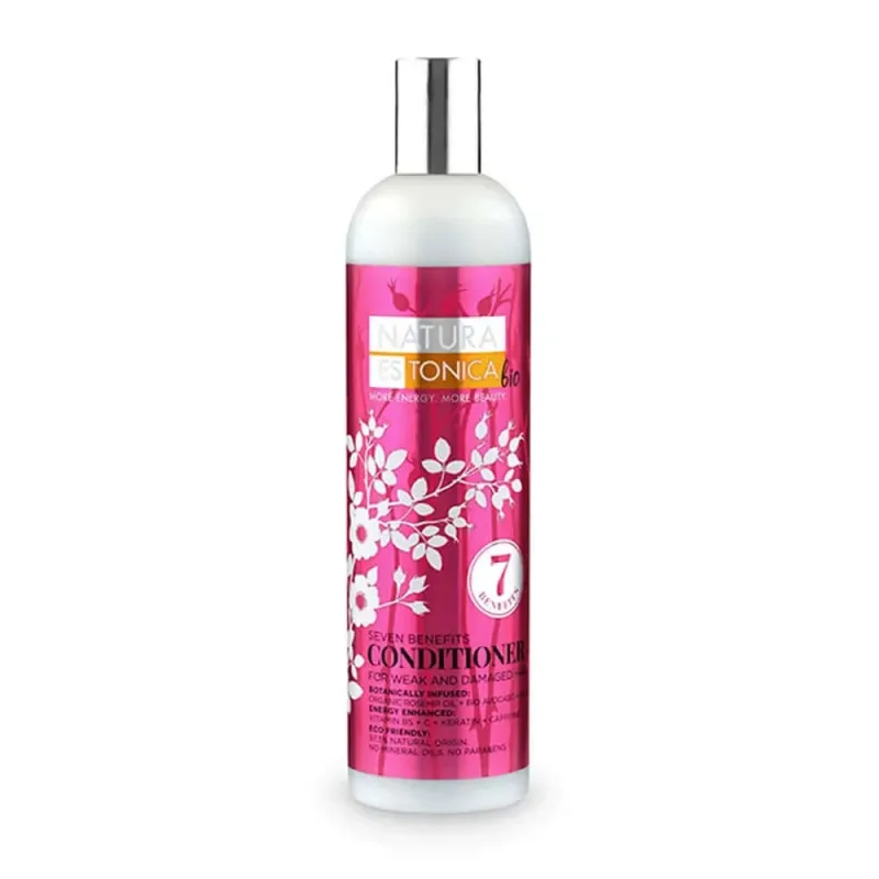 Balsam Natura Estonica pentru păr slab și deteriorat 7 beneficii, 400 Ml — preț și oferte