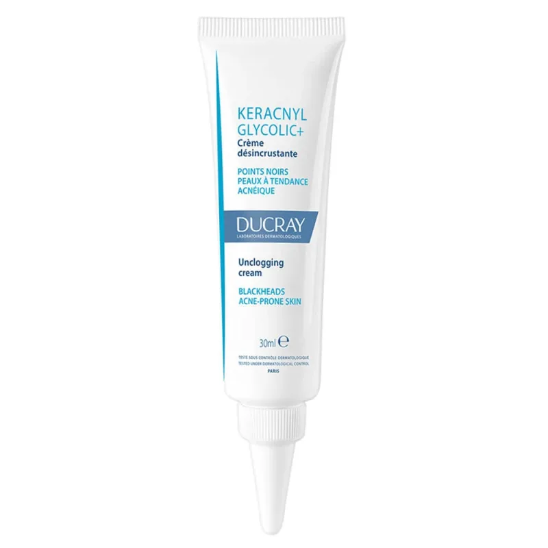 Ducray Keracnyl Glycolic+ Cream Desincrustante 30ml — preț și oferte