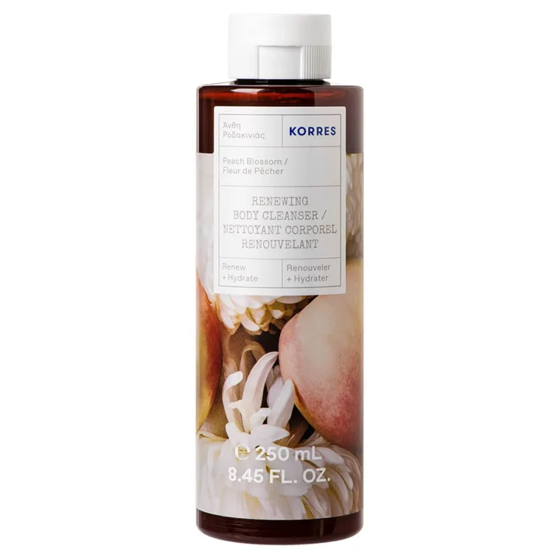 Gel de duș Korres cu floare de piersic 250ml — preț și oferte