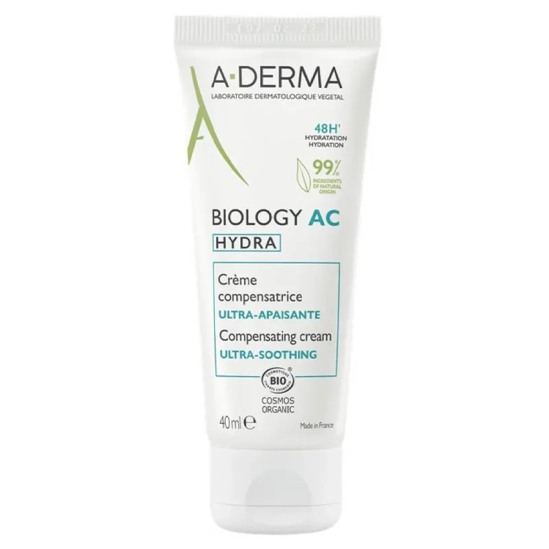 A-Derma Biology AC Hydra Creme Conpensatrice Ultra Apaisant 40ml — preț și oferte