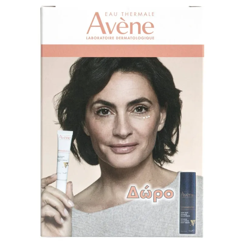 Avene Promo Pack Dermabsolu Yeux Soin Regard Combleur 15ml & GIFT Dermabsolu Creme Nuit 10ml — preț și oferte