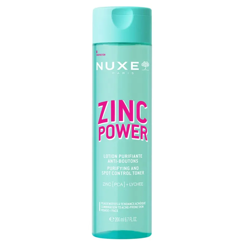 Nuxe Zinc Power Toner purificator și de control al petelor 200ml — preț și oferte
