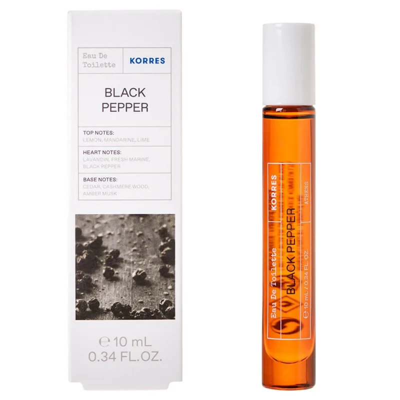Korres Eau De Toilette Black Pepper Parfum pentru bărbați 10ml — preț și oferte