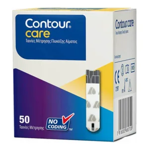 Ascensia Contour Care Taste de monitorizare a glicemiei 50strips