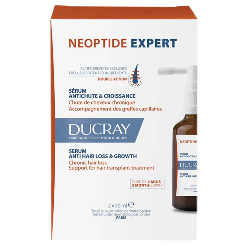 Ducray Neoptide Expert Serum Antichute & Croissance 2 x 50ml — preț și oferte
