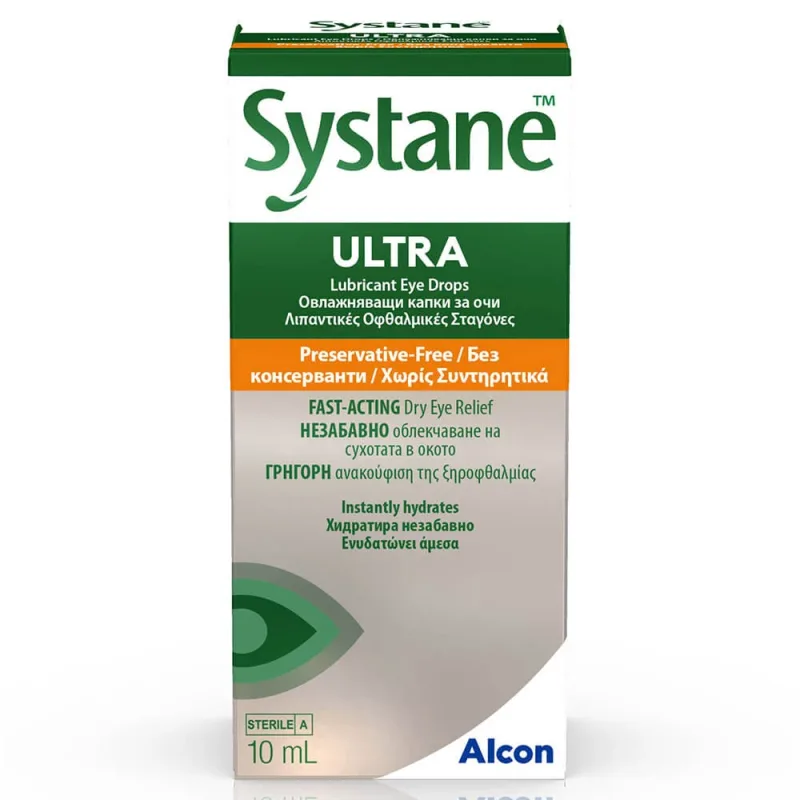 Alcon Systane Ultra Picături de ochi fără conservant 10ml — preț și oferte