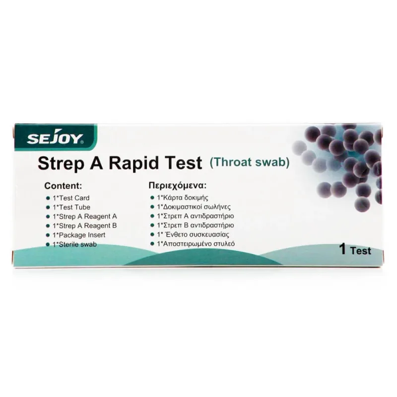 Sejoy Strep A Test rapid - Streptococcus A test 1pc — preț și oferte