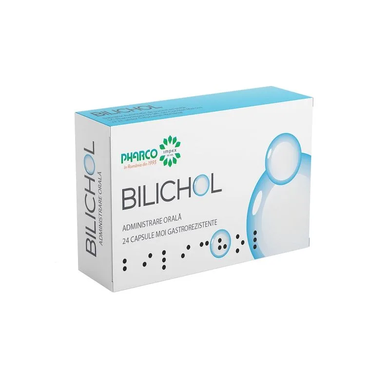 Bilichol | 24 capsule PHARCO — preț și oferte