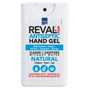 Intermed Reval Plus Gel de mâini antiseptic Natural 15ml