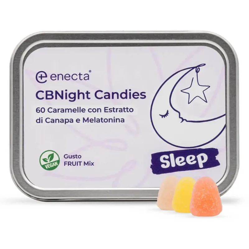 Enecta CBNight Gummies Somn 60pcs — preț și oferte